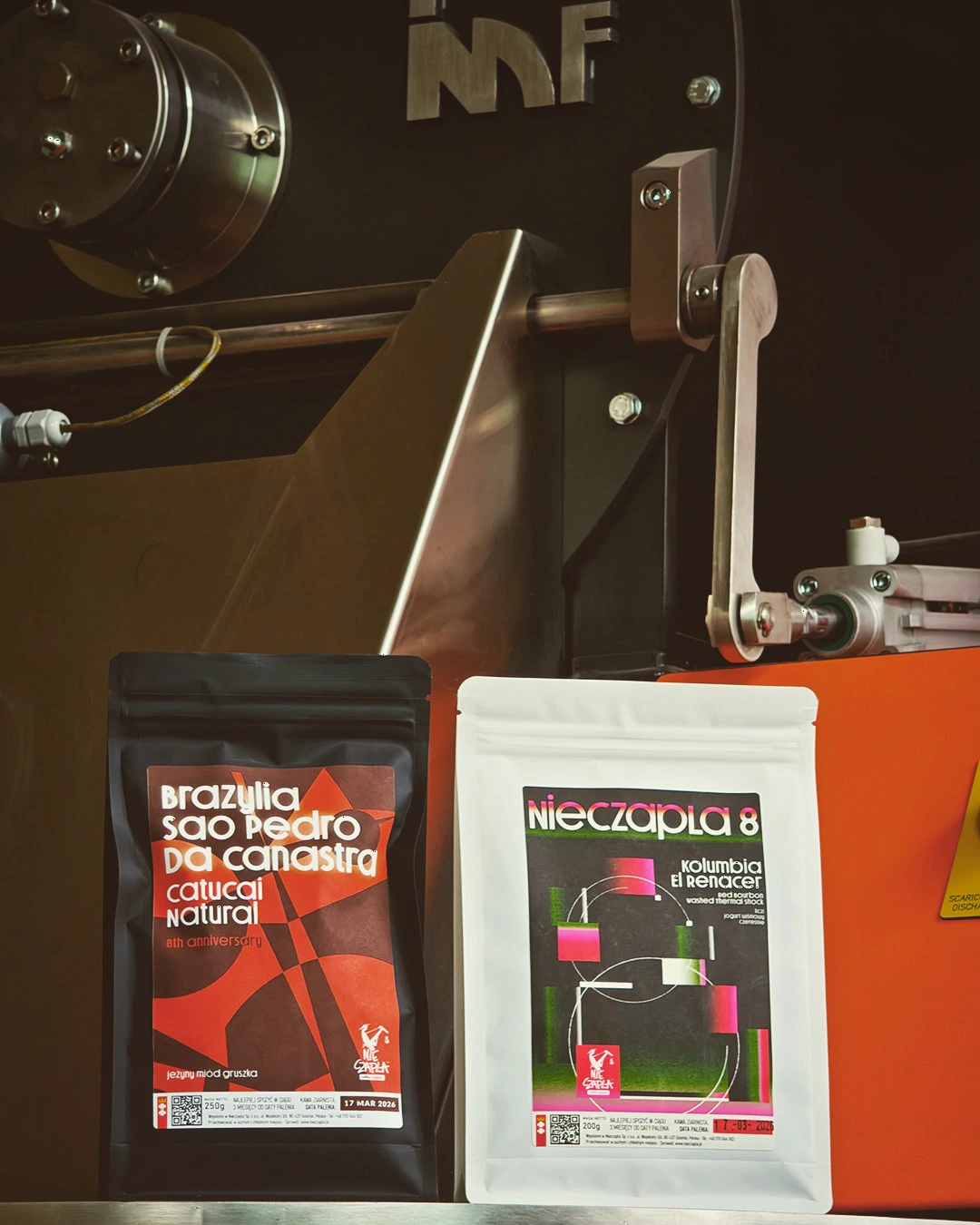 Palarnia kawy specialty Nieczapla Gdańsk Wrzeszcz — palenie ziarna
